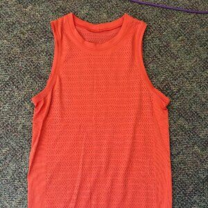 Lululemon Coral size 4 running tank top
